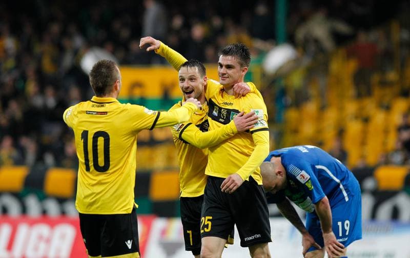 Football. I Liga. GKS Katowice - Kolejarz Stroze. 26.04.2014