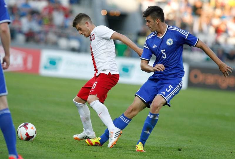 Football. International Friendly. Poland U-21 - Bosnia and Herzegovina U-21. 04.06.2014