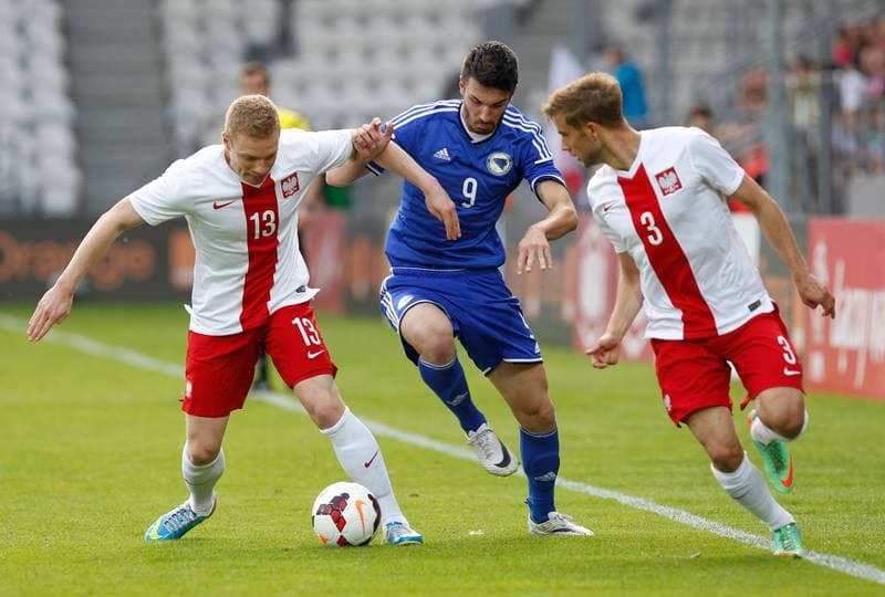 Football. International Friendly. Poland U-21 - Bosnia and Herzegovina U-21. 04.06.2014
