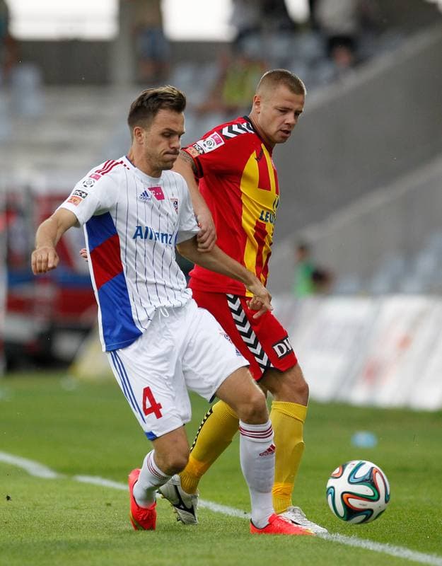 Football. T-Mobile Ekstraklasa. Korona Kielce - Gornik Zabrze. 15.08.2014