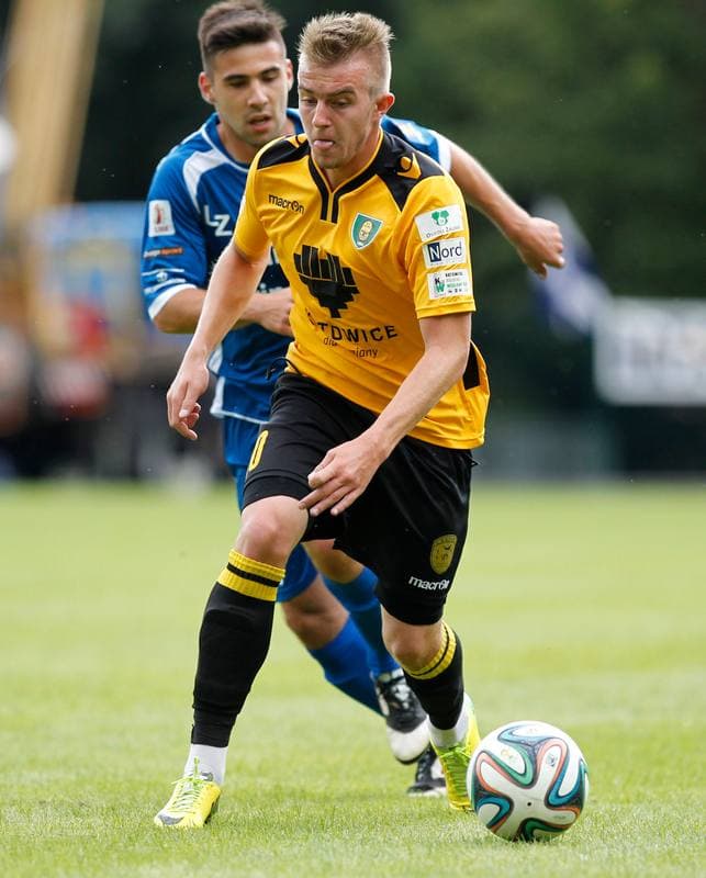 Football. I Liga. Flota Swinoujscie - GKS Katowice. 24.08.2014