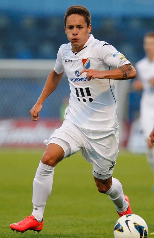 Football. SYNOT LIGA. Banik Ostrava - FC Zbrojovka Brno. 22.08.2014
