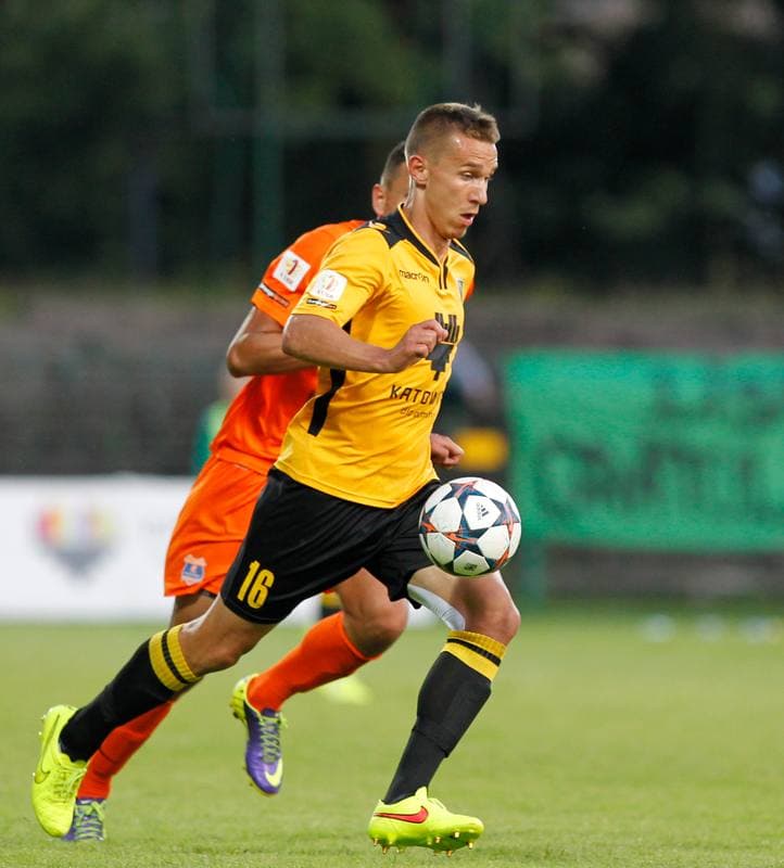 Football. I Liga. GKS Katowice - Termalica Bruk Bet Nieciecza. 21.05.2014