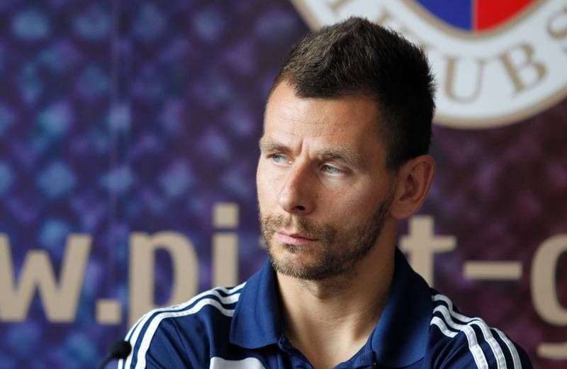 Football. Piast Gliwice. Press Conference. 14.08.2014