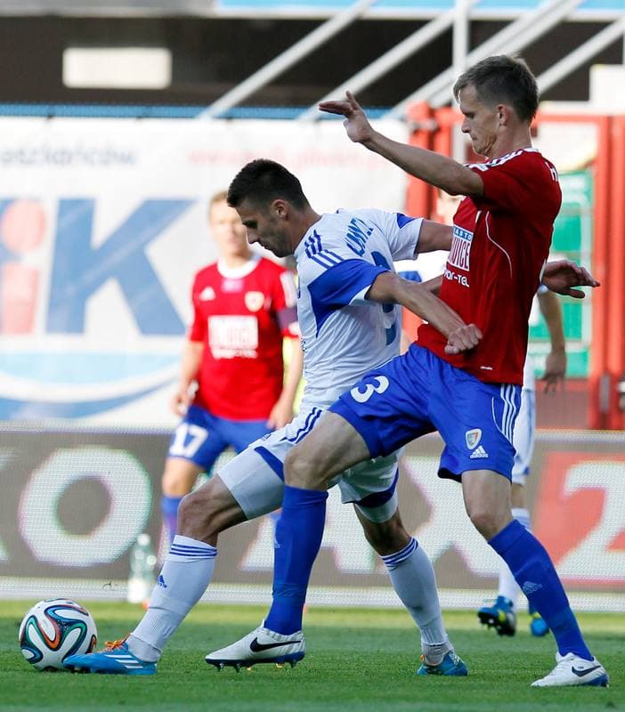 Football. T-Mobile Ekstraklasa. Piast Gliwice - Ruch Chorzow. 16.08.2014