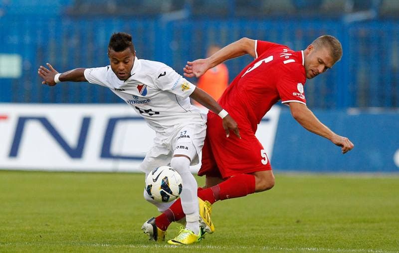 Football. SYNOT LIGA. Banik Ostrava - FC Zbrojovka Brno. 22.08.2014