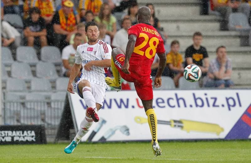 Football. T-Mobile Ekstraklasa. Korona Kielce - Gornik Zabrze. 15.08.2014