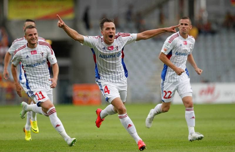Football. T-Mobile Ekstraklasa. Korona Kielce - Gornik Zabrze. 15.08.2014