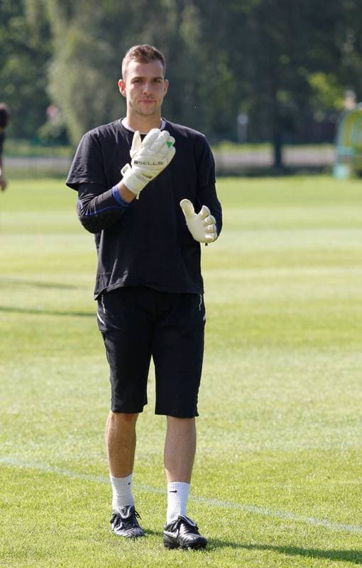 Football. GKS Katowice. Training. 25.01.2015