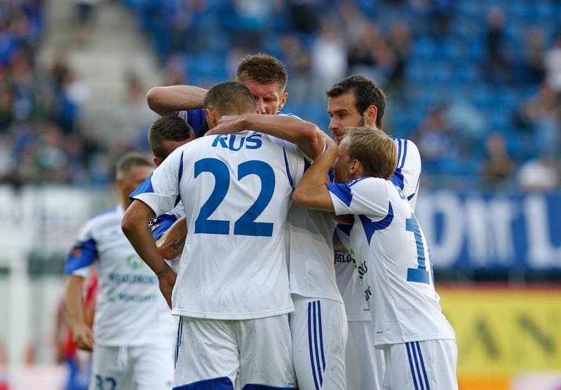 Football. T-Mobile Ekstraklasa. Piast Gliwice - Ruch Chorzow. 16.08.2014