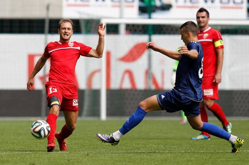 Football. III Liga. Piast II Gliwice - Polonia Bytom. 17.08.2014