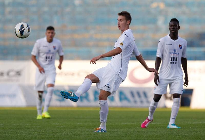 Football. SYNOT LIGA. Banik Ostrava - FC Zbrojovka Brno. 22.08.2014