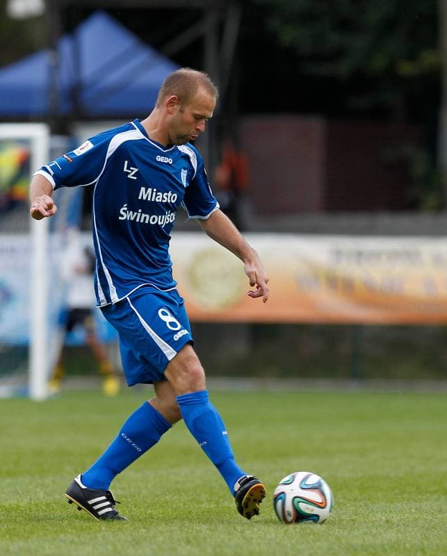 Football. I Liga. Flota Swinoujscie - GKS Katowice. 24.08.2014