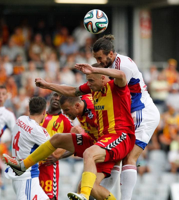 Football. T-Mobile Ekstraklasa. Korona Kielce - Gornik Zabrze. 15.08.2014