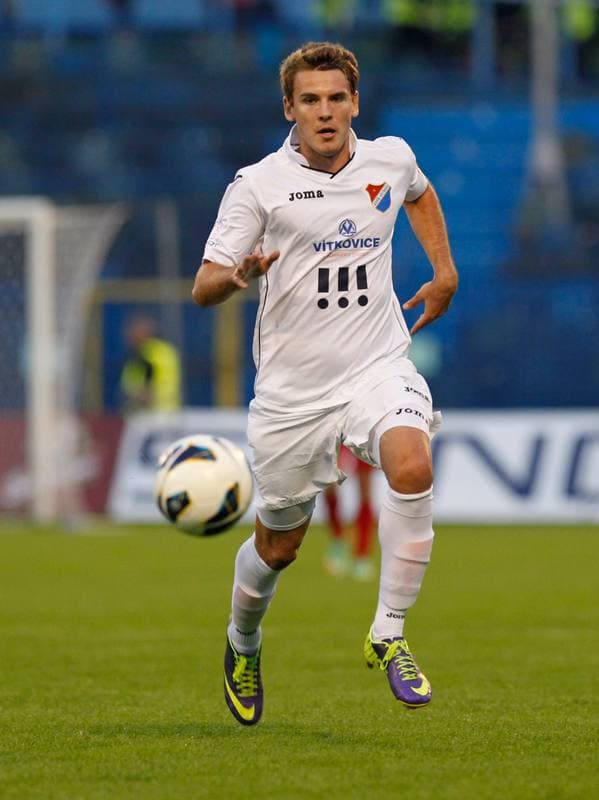 Football. SYNOT LIGA. Banik Ostrava - FC Zbrojovka Brno. 22.08.2014