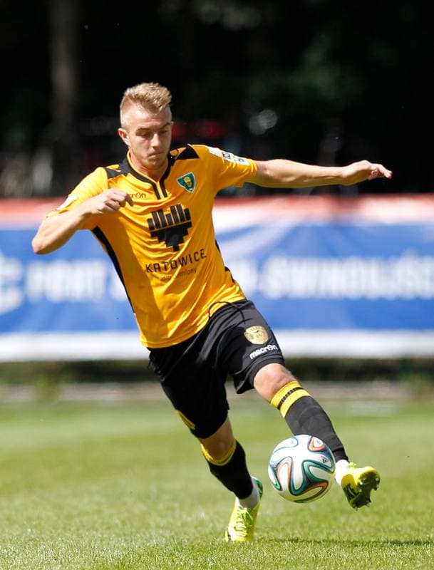 Football. I Liga. Flota Swinoujscie - GKS Katowice. 24.08.2014