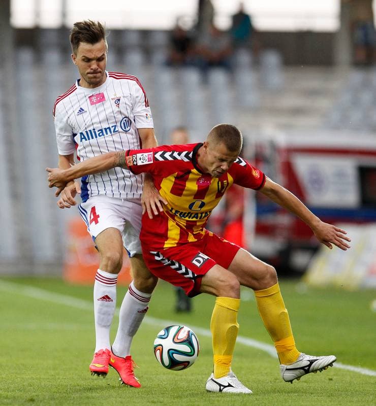 Football. T-Mobile Ekstraklasa. Korona Kielce - Gornik Zabrze. 15.08.2014