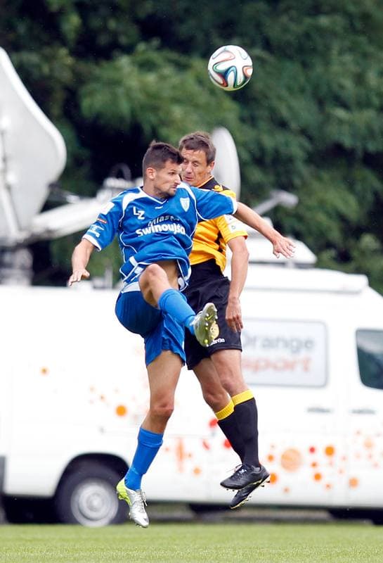 Football. I Liga. Flota Swinoujscie - GKS Katowice. 24.08.2014