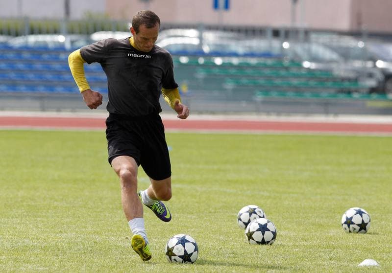 Football. GKS Katowice. Training. 23.08.2014
