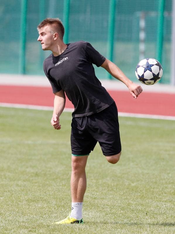 Football. GKS Katowice. Training. 23.08.2014