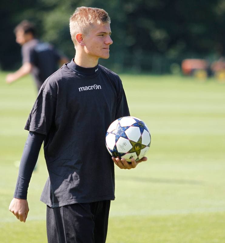 Football. GKS Katowice. Training. 25.01.2015