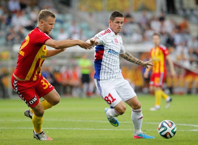 Football. T-Mobile Ekstraklasa. Korona Kielce - Gornik Zabrze. 15.08.2014