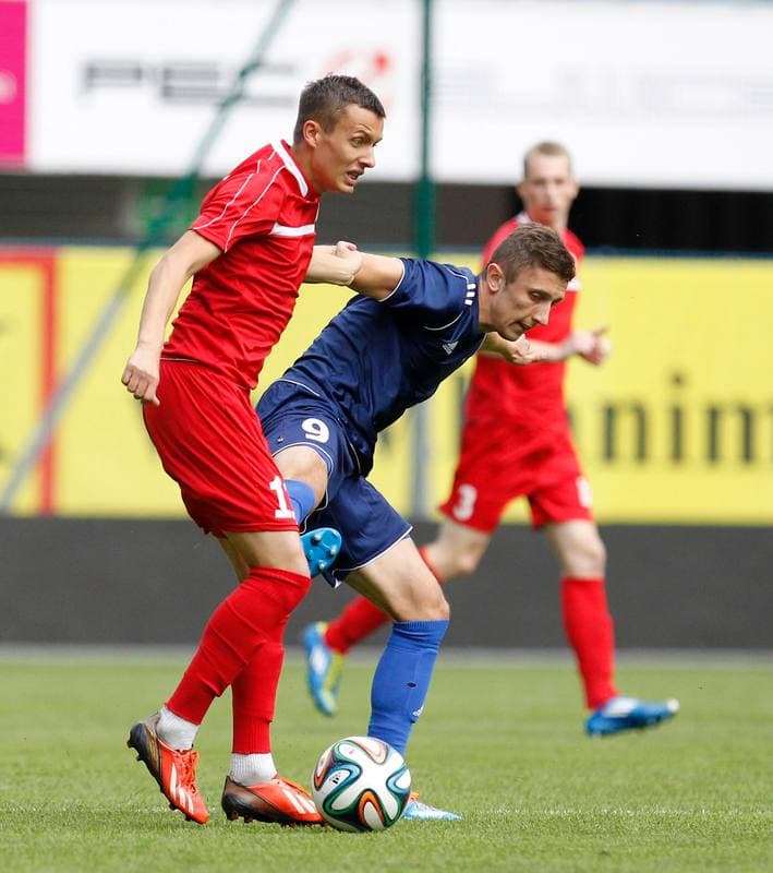 Football. III Liga. Piast II Gliwice - Polonia Bytom. 17.08.2014