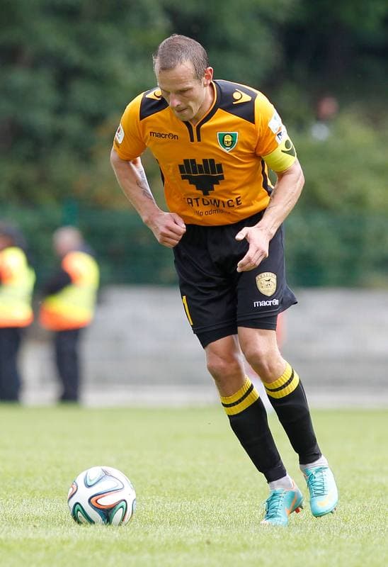 Football. I Liga. Flota Swinoujscie - GKS Katowice. 24.08.2014
