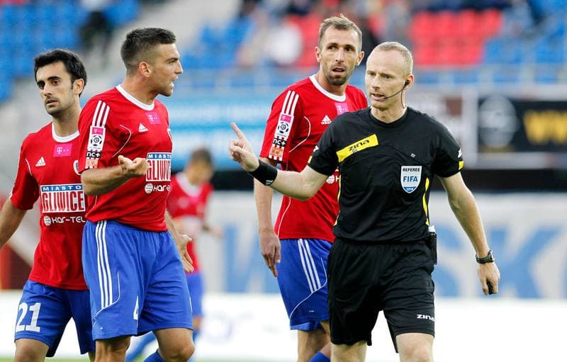 Football. T-Mobile Ekstraklasa. Piast Gliwice - Ruch Chorzow. 16.08.2014