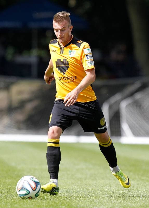 Football. I Liga. Flota Swinoujscie - GKS Katowice. 24.08.2014