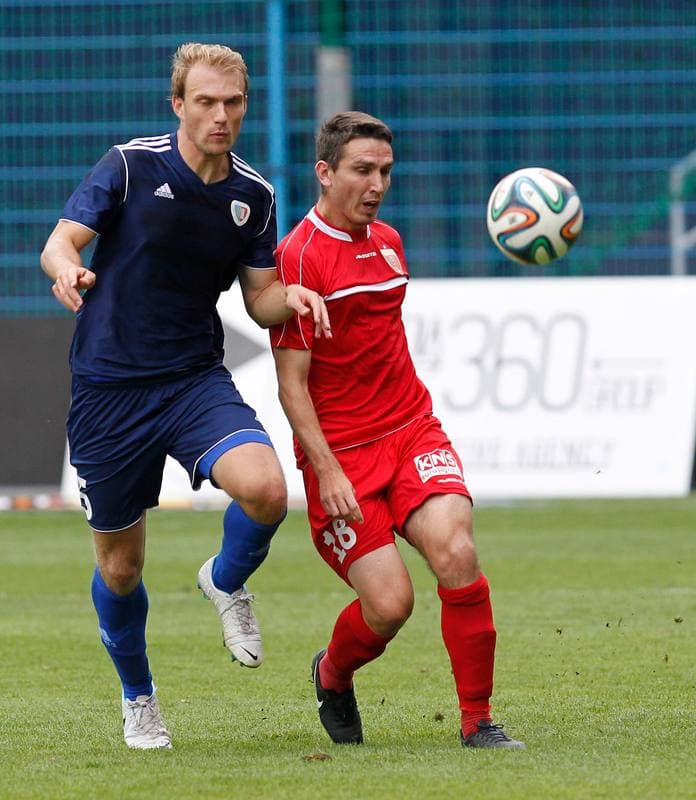 Football. III Liga. Piast II Gliwice - Polonia Bytom. 17.08.2014