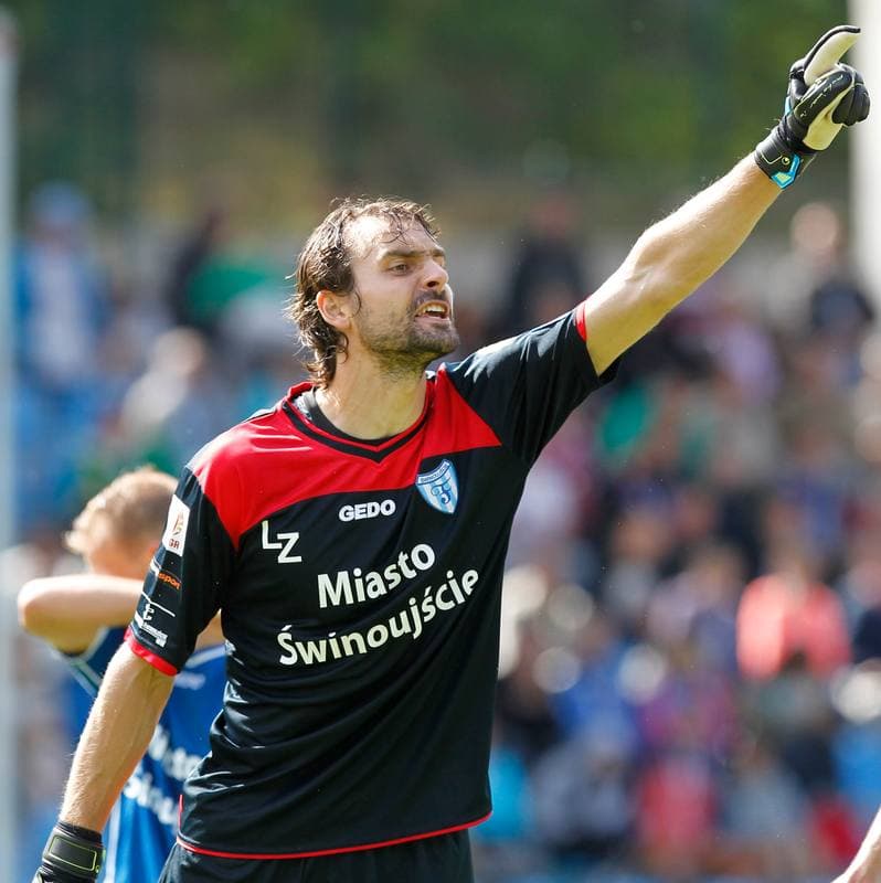 Football. I Liga. Flota Swinoujscie - GKS Katowice. 24.08.2014