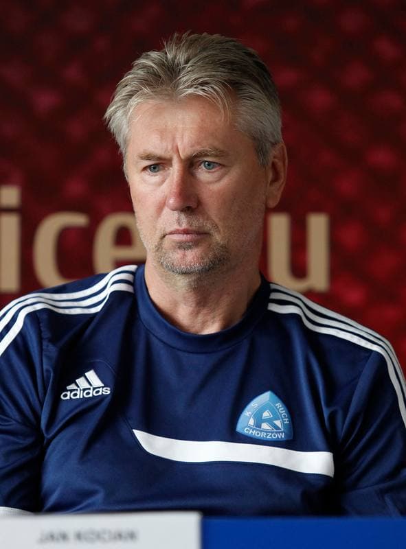 Football. Piast Gliwice. Press Conference. 14.08.2014