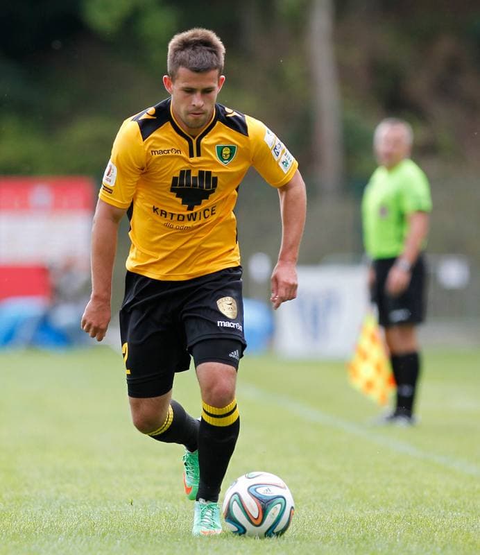 Football. I Liga. Flota Swinoujscie - GKS Katowice. 24.08.2014