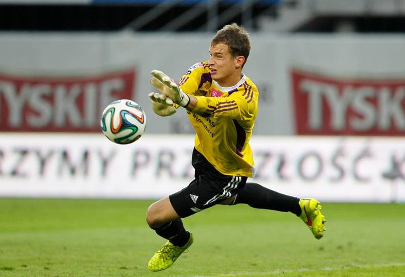 Football. T-Mobile Ekstraklasa. Piast Gliwice - Ruch Chorzow. 16.08.2014