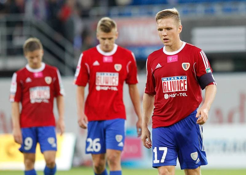 Football. T-Mobile Ekstraklasa. Piast Gliwice - Ruch Chorzow. 16.08.2014