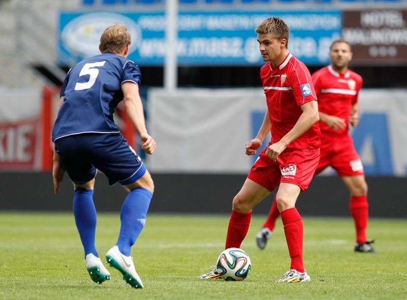 Football. III Liga. Piast II Gliwice - Polonia Bytom. 17.08.2014
