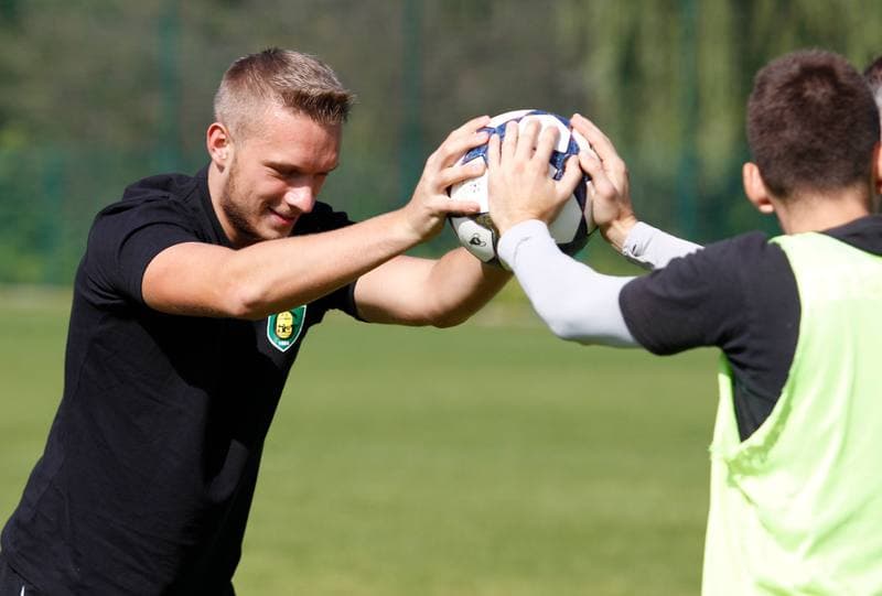 Football. GKS Katowice. Training. 25.01.2015