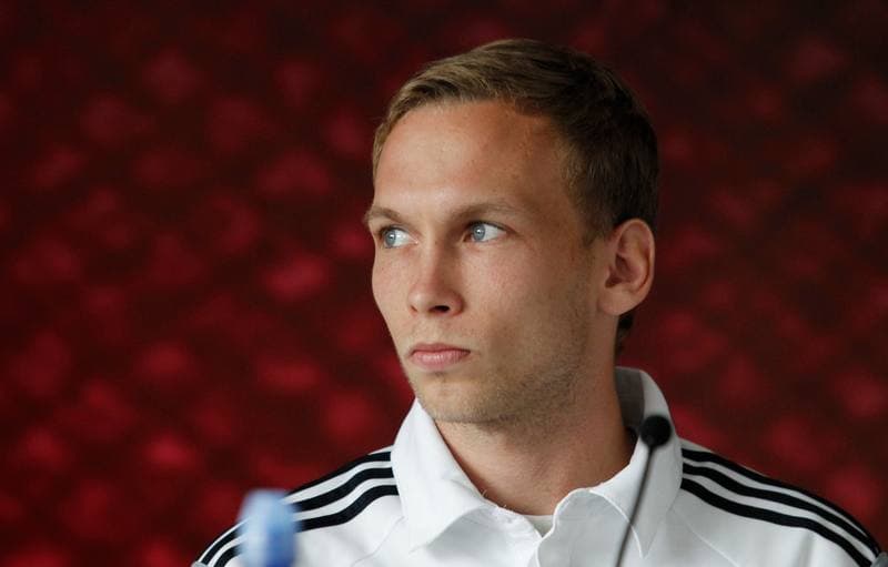 Football. Piast Gliwice. Press Conference. 14.08.2014