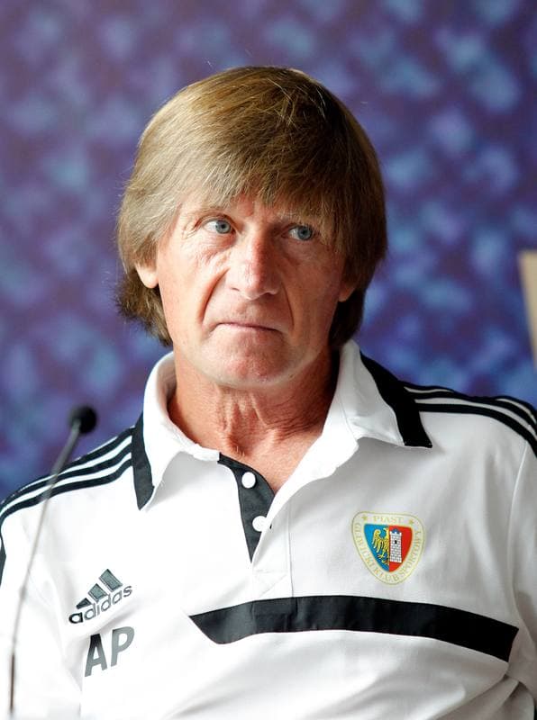 Football. Piast Gliwice. Press Conference. 14.08.2014