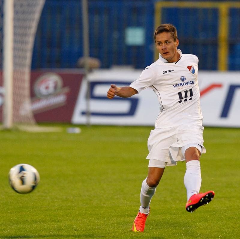 Football. SYNOT LIGA. Banik Ostrava - FC Zbrojovka Brno. 22.08.2014