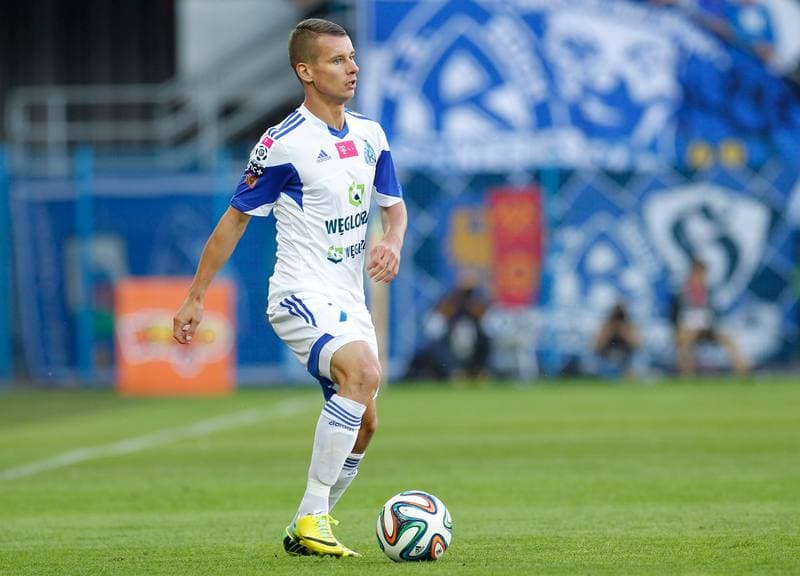 Football. T-Mobile Ekstraklasa. Piast Gliwice - Ruch Chorzow. 16.08.2014