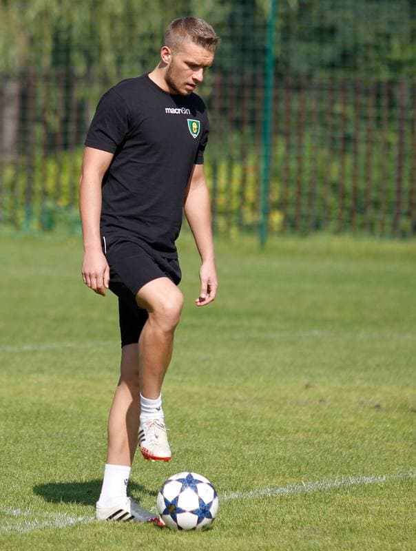 Football. GKS Katowice. Training. 25.01.2015
