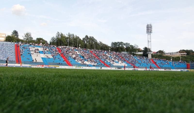 Football. SYNOT LIGA. Banik Ostrava - FC Zbrojovka Brno. 22.08.2014