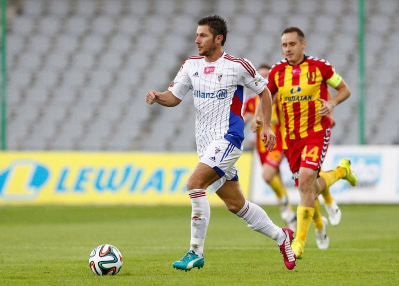 Football. T-Mobile Ekstraklasa. Korona Kielce - Gornik Zabrze. 15.08.2014