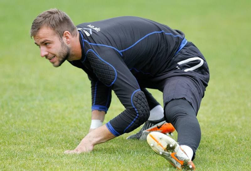 Football. GKS Katowice. Training. 25.01.2015