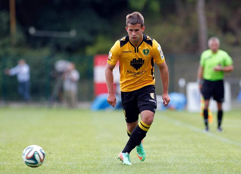 Football. I Liga. Flota Swinoujscie - GKS Katowice. 24.08.2014