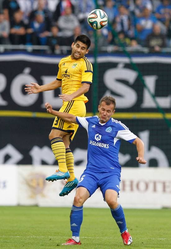 Football. UEFA Europa League. Ruch Chorzow - Metalist Kharkiv. 21.08.2014