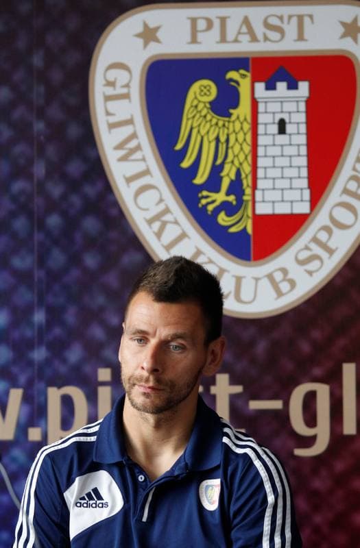 Football. Piast Gliwice. Press Conference. 14.08.2014