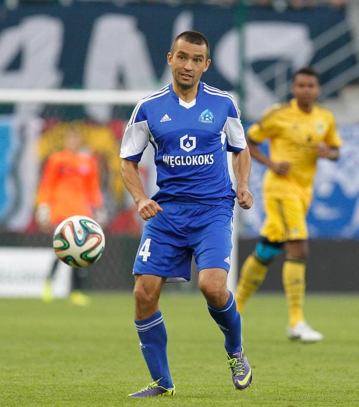 Football. UEFA Europa League. Ruch Chorzow - Metalist Kharkiv. 21.08.2014